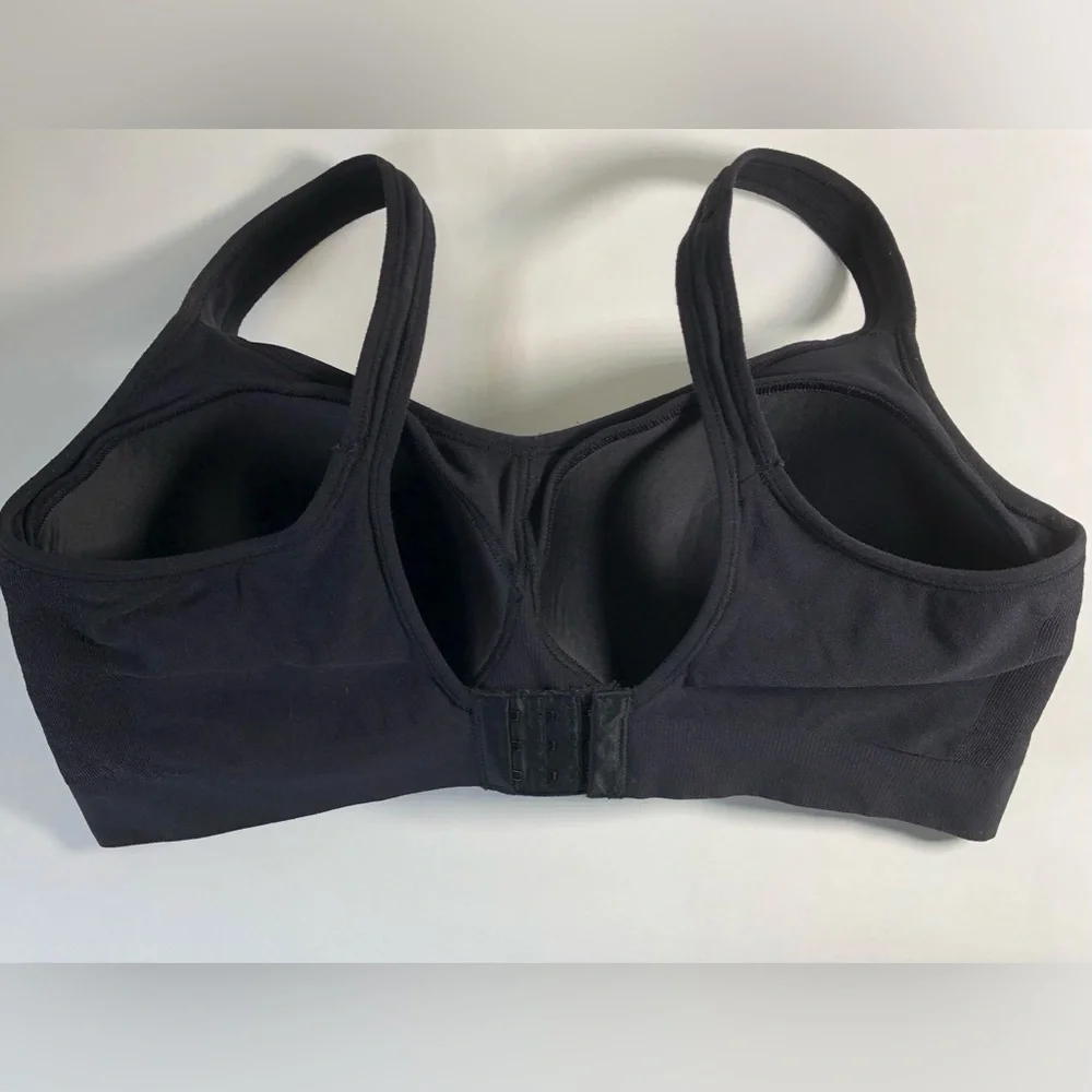 Black Padded Comfort Bra - Picture 2 of 7